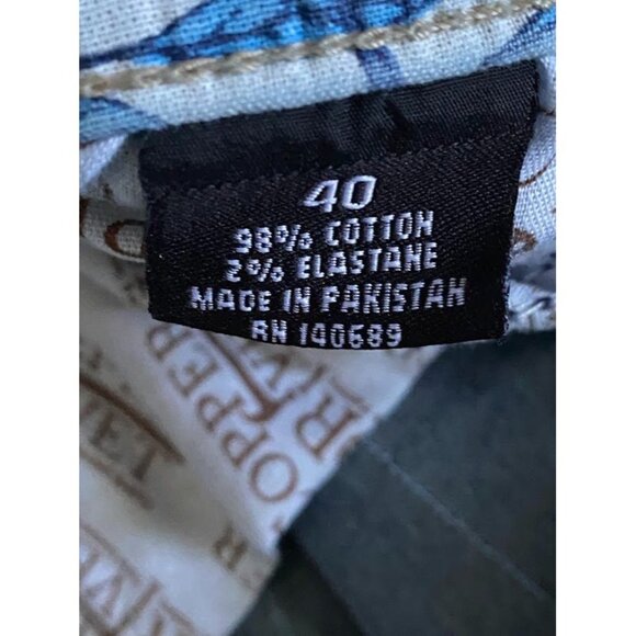 Copper & Rivet Mens Stacked Fit Distressed Floral Jeans 40 - Picture 6 of 6